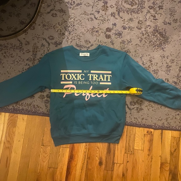 Cutesy Sweatshirt • My Toxic Trait Is… - Picture 4 of 4